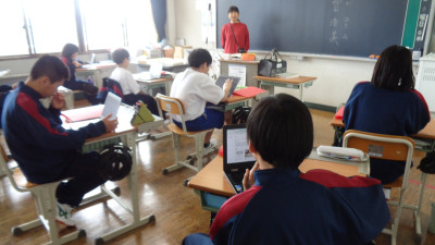 １年国語　自分の名前の１字を使って自己紹介