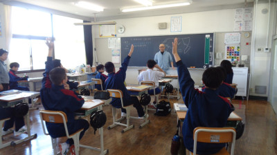 １年社会　地球の姿