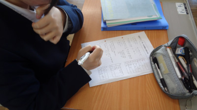 ３年数学　お手本２