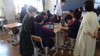 １年総合　授業参観１