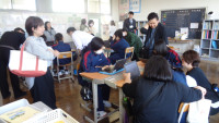 １年総合　授業参観３