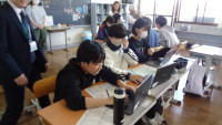 ２年総合　授業参観 (2)